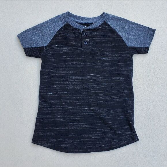 Copper Denim partial button up short sleeve shirt size 2T - Picture 1 of 7